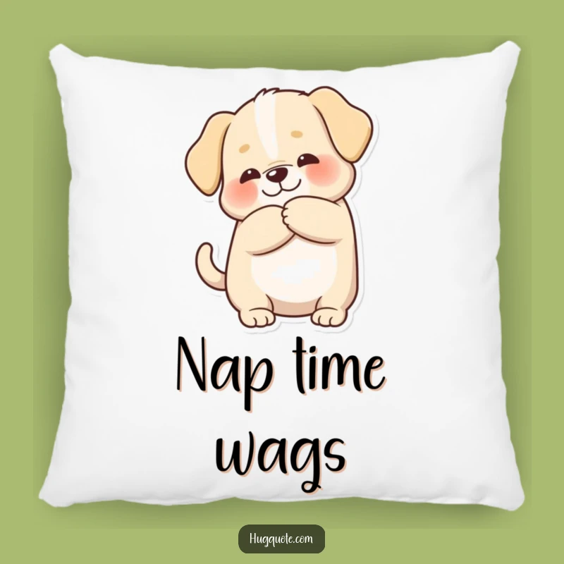 Funny Puppy Hug Pillow, Chubby Dog Character Cushion for Cozy Comfort