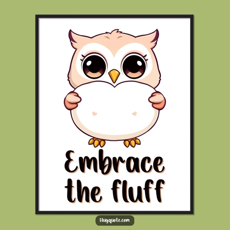 Funny Owl Pillow Digital Print: Instant Cozy Art for Your Space