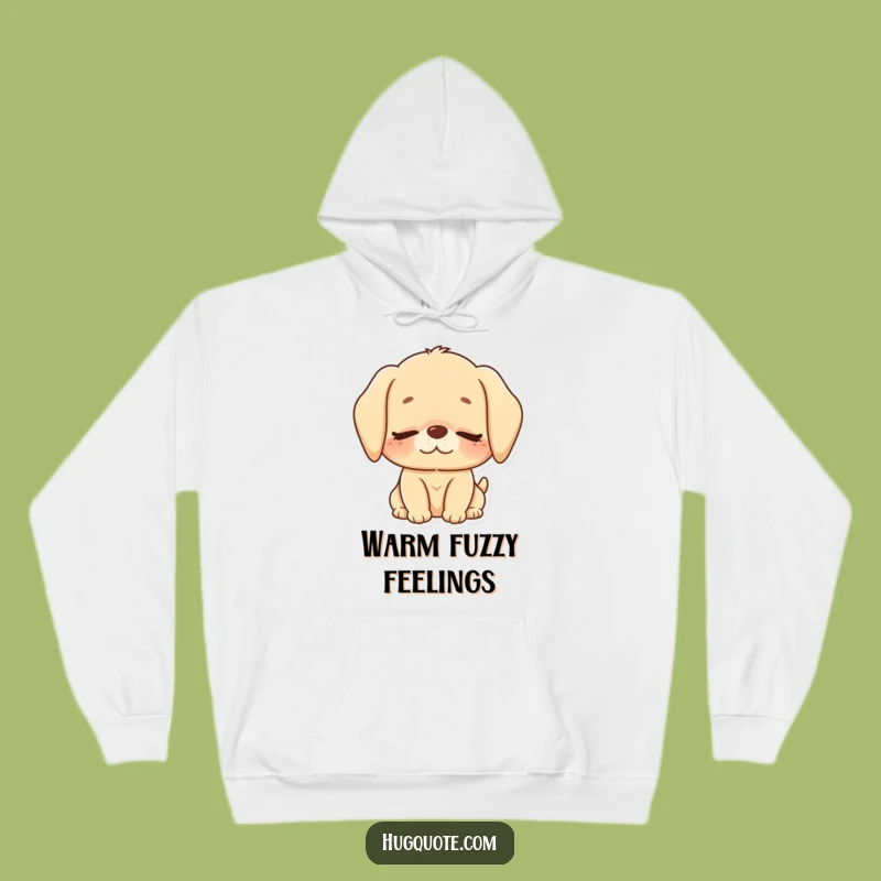 Funny Puppy Nuzzle Hoodie: Cozy Cuteness with a Loving Touch!