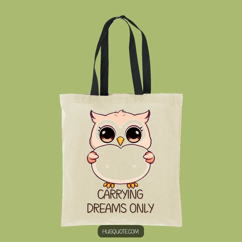 Funny Owl Pillow Tote Bag: Carry Your Comfort and Wisdom Everywhere